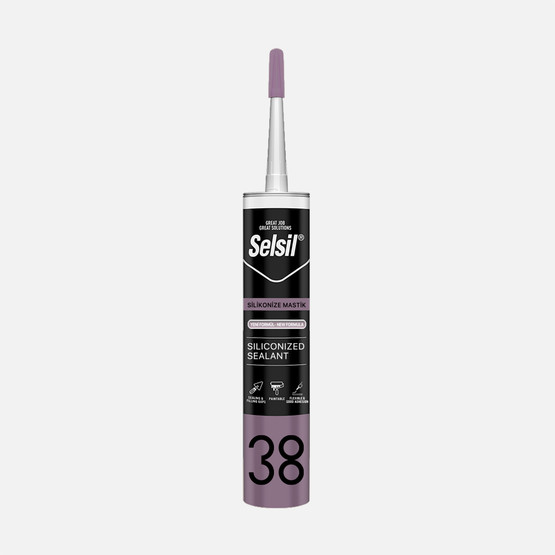 Selsil Silikonize Akrilik Mastik 500 gr Altınmeşe