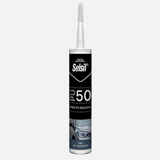 Selsil PU 50 Pro Yapıştırıcı Beyaz 280 ML
