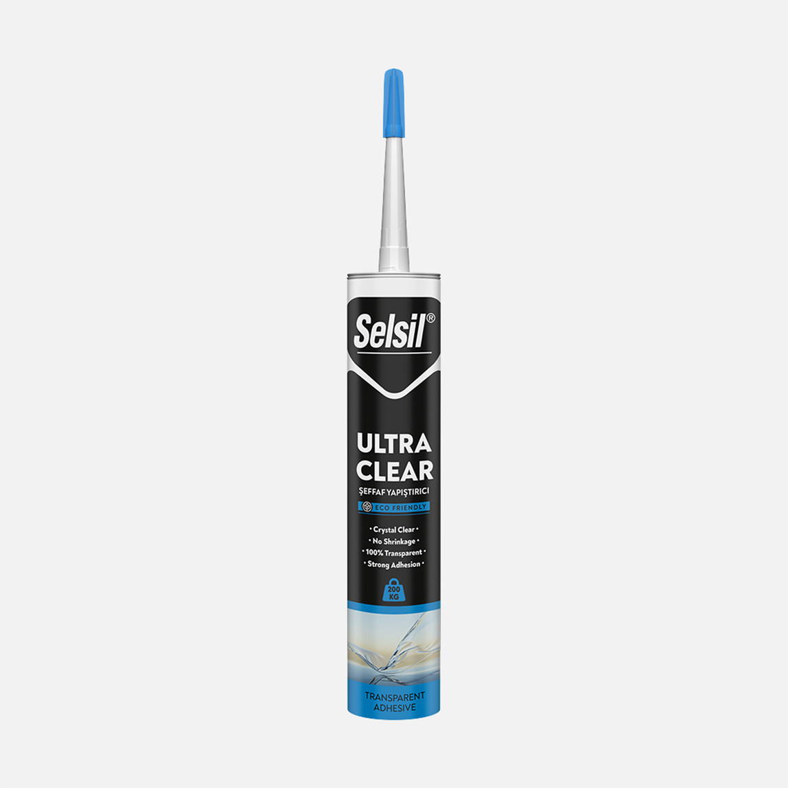    Selsil Ultra Clear Kristal Şeffaf Montaj Yapıştırıcı 290 ML
 