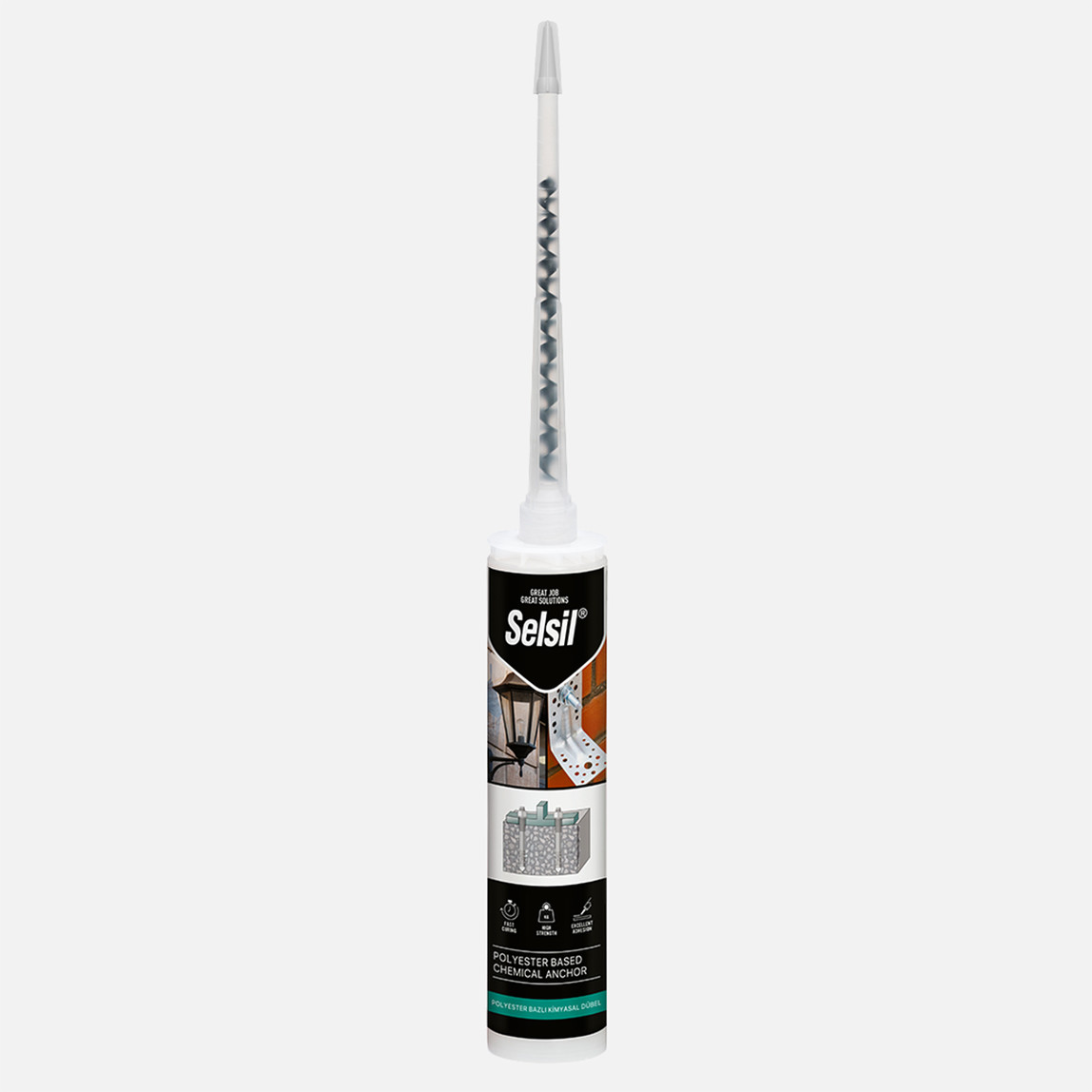    Selsil Polyester Bazlı Kimyasal Dübel 300 ML
 