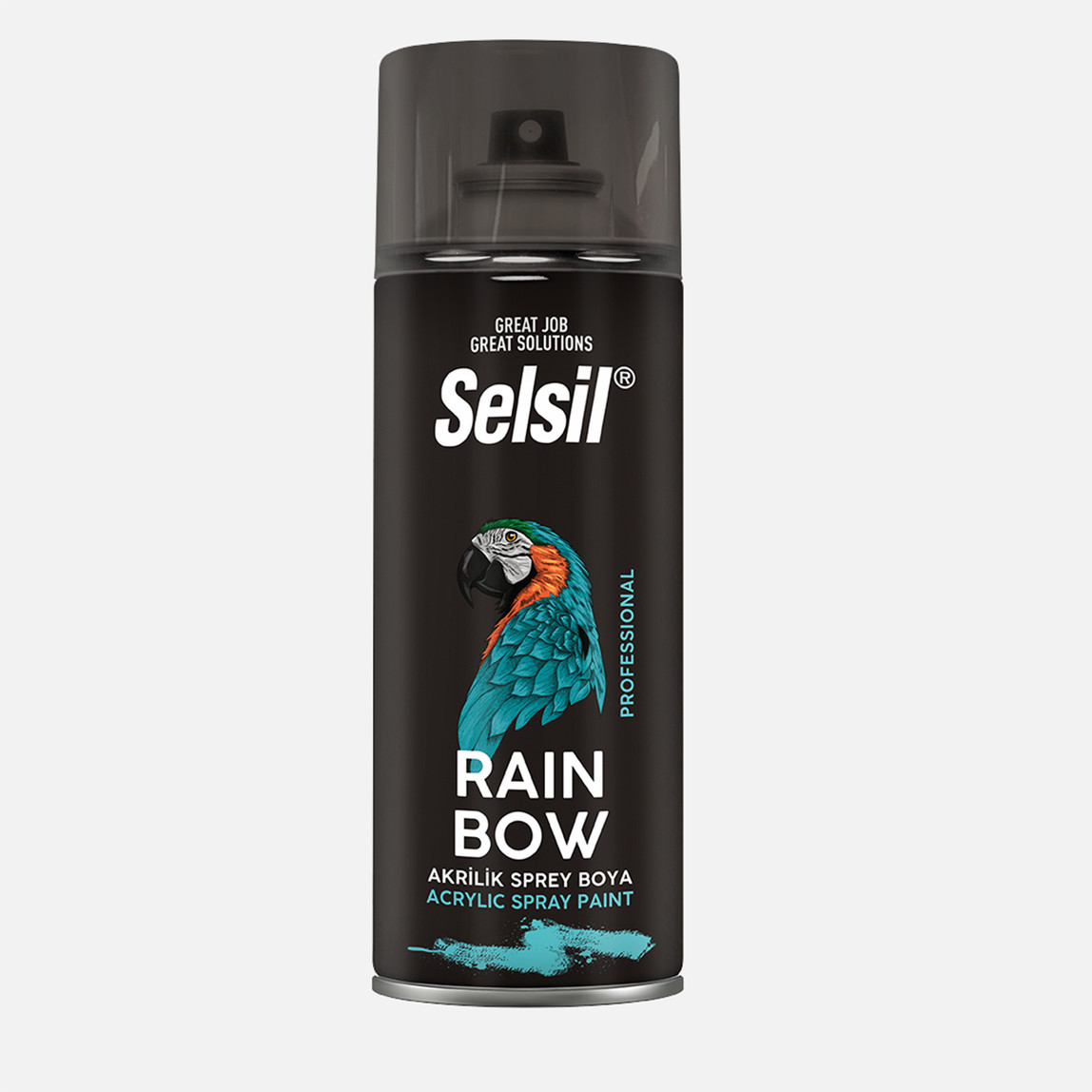    Selsil Rainbow Akrilik Sprey Boya Sinyal Turuncu 
