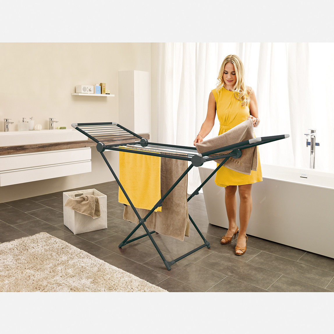    Juwel Superdry Maxi Çamaşır Kurutmalık Antrasit 