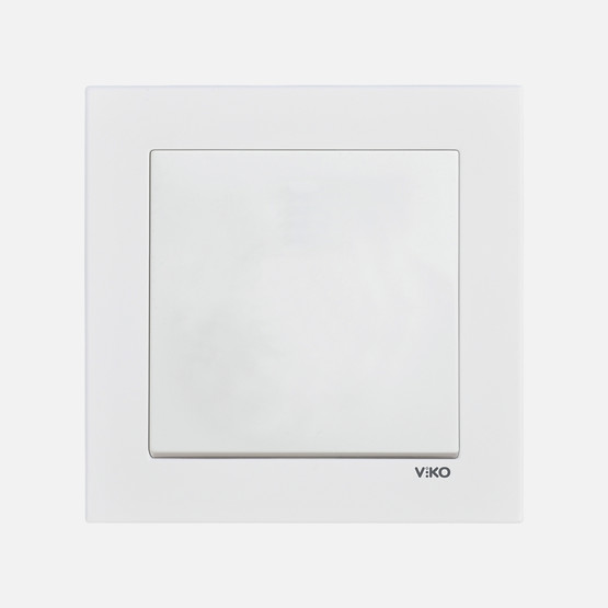 Viko Karre 55 Beyaz Anahtar C1