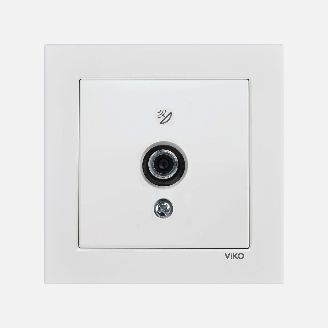    Viko Karre 55 Beyaz Uydu Prizi Kon Sonlu 