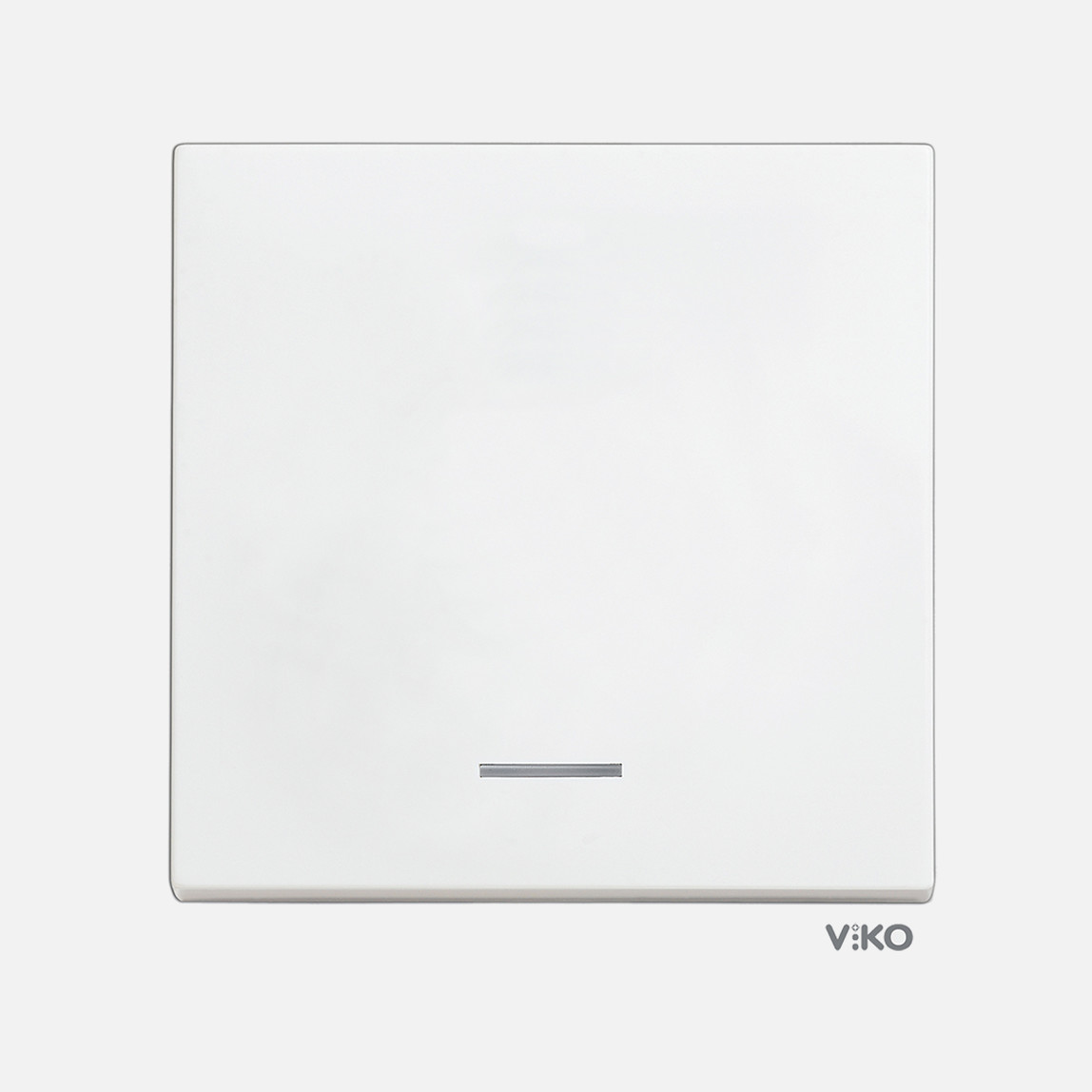    Viko Karre 55 Beyaz Işıklı Anahtar C1 Mekanizma 