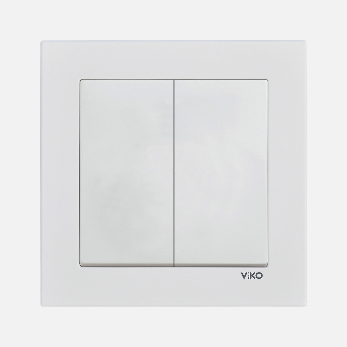    Viko Karre 55 Beyaz Dual Anahtar C1 