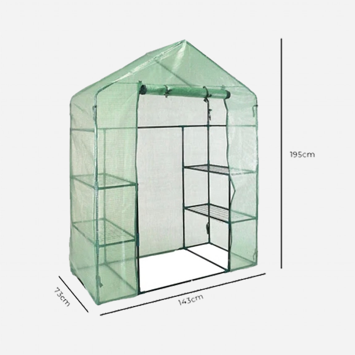    Büyük Sera 143x73x195cm 