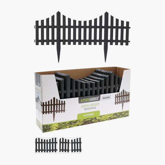  ProGarden Çit 60x32 cm Koyu Gri
