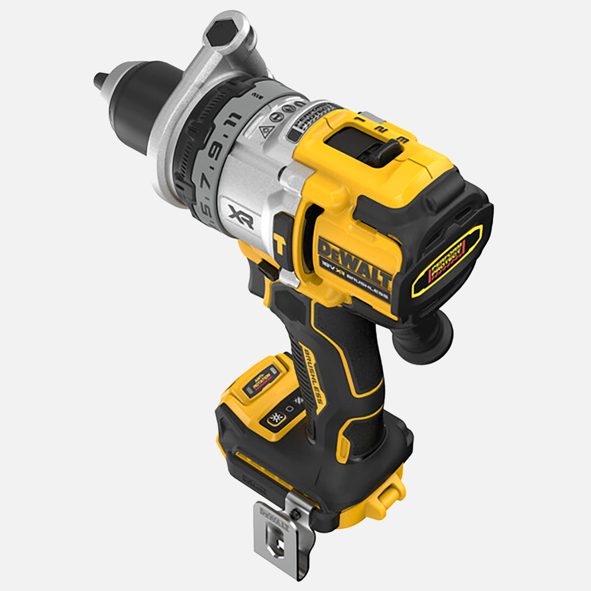    Dewalt DCD1007NT-XJ 18V XR Akülü Solo Fırçasız Premium Darbeli Matkap(Akü ve Şarj Cihazı Dahil Değildir.) 