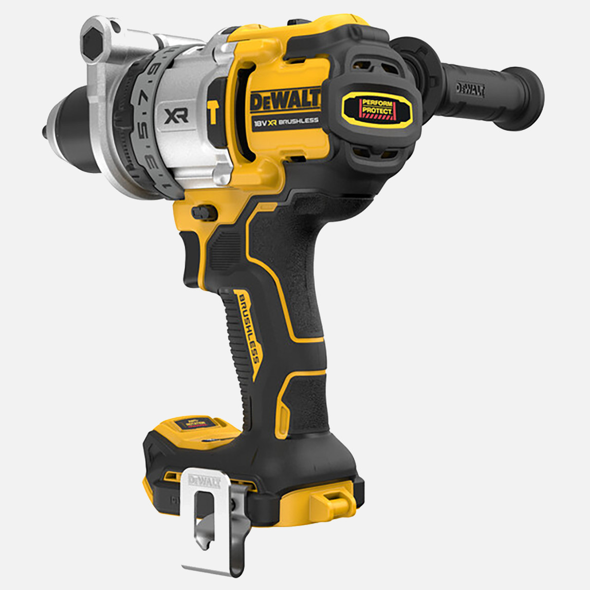    Dewalt DCD1007NT-XJ 18V XR Akülü Solo Fırçasız Premium Darbeli Matkap(Akü ve Şarj Cihazı Dahil Değildir.) 