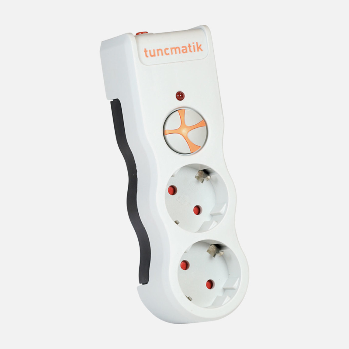    Tunçmatik İkili Akım Korumalı Priz Beyaz 