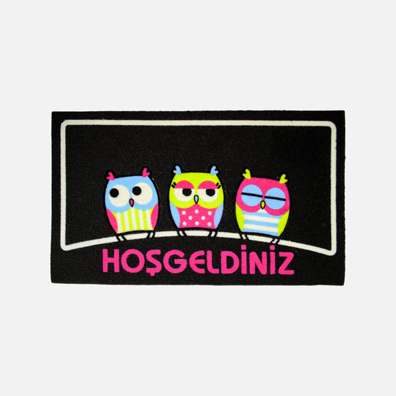 Giz Home Hoşgeldiniz Baykuş Paspas 40x68 cm
