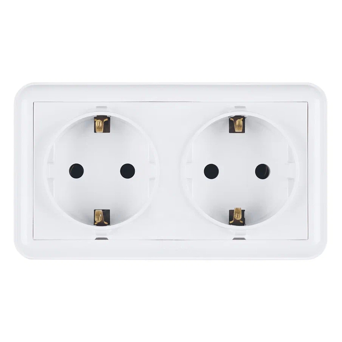    Nilson Unique İkili Priz Sıva Üstü 