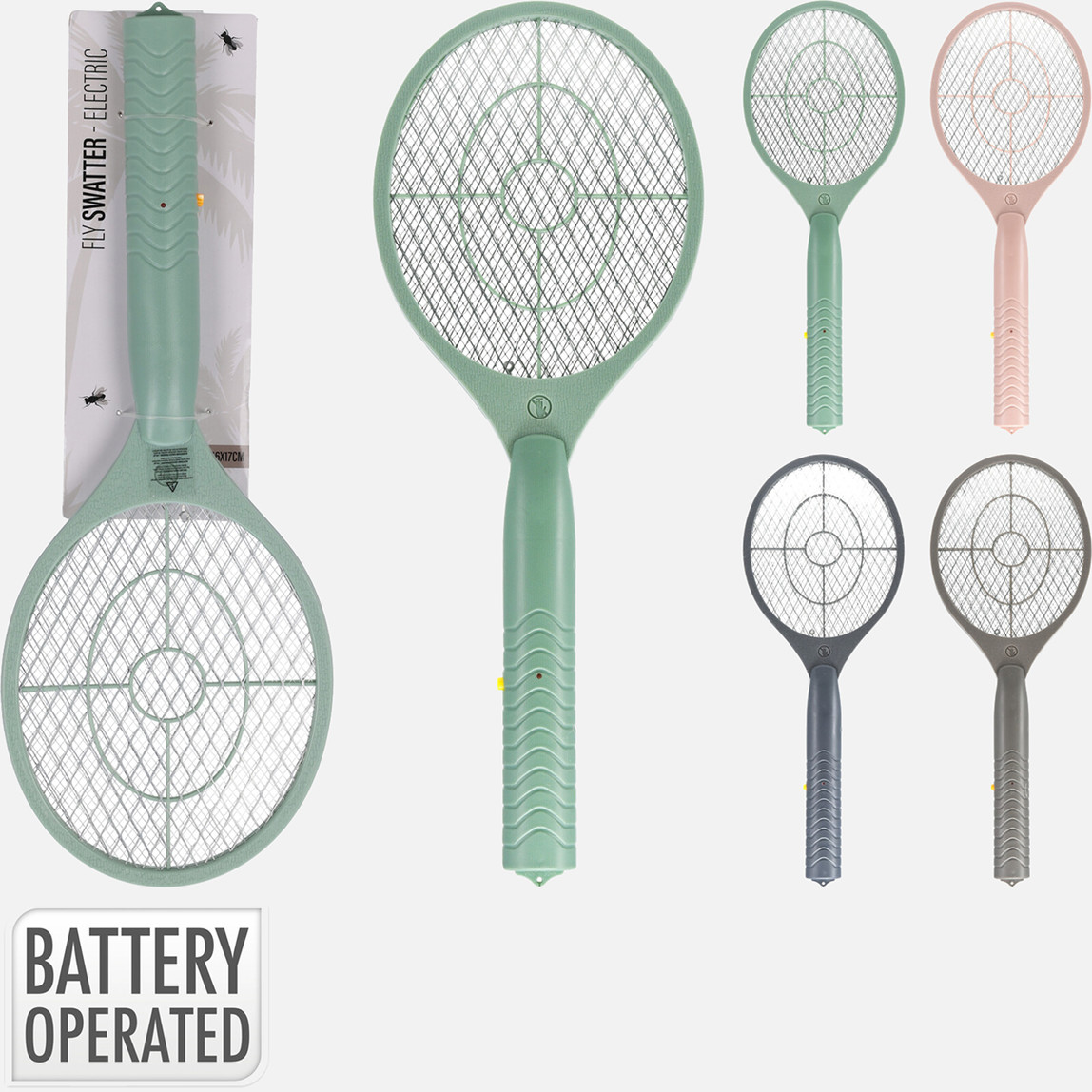    Sivrisinek ve Böcek Yok Edici Pilli Raket 46 cm 