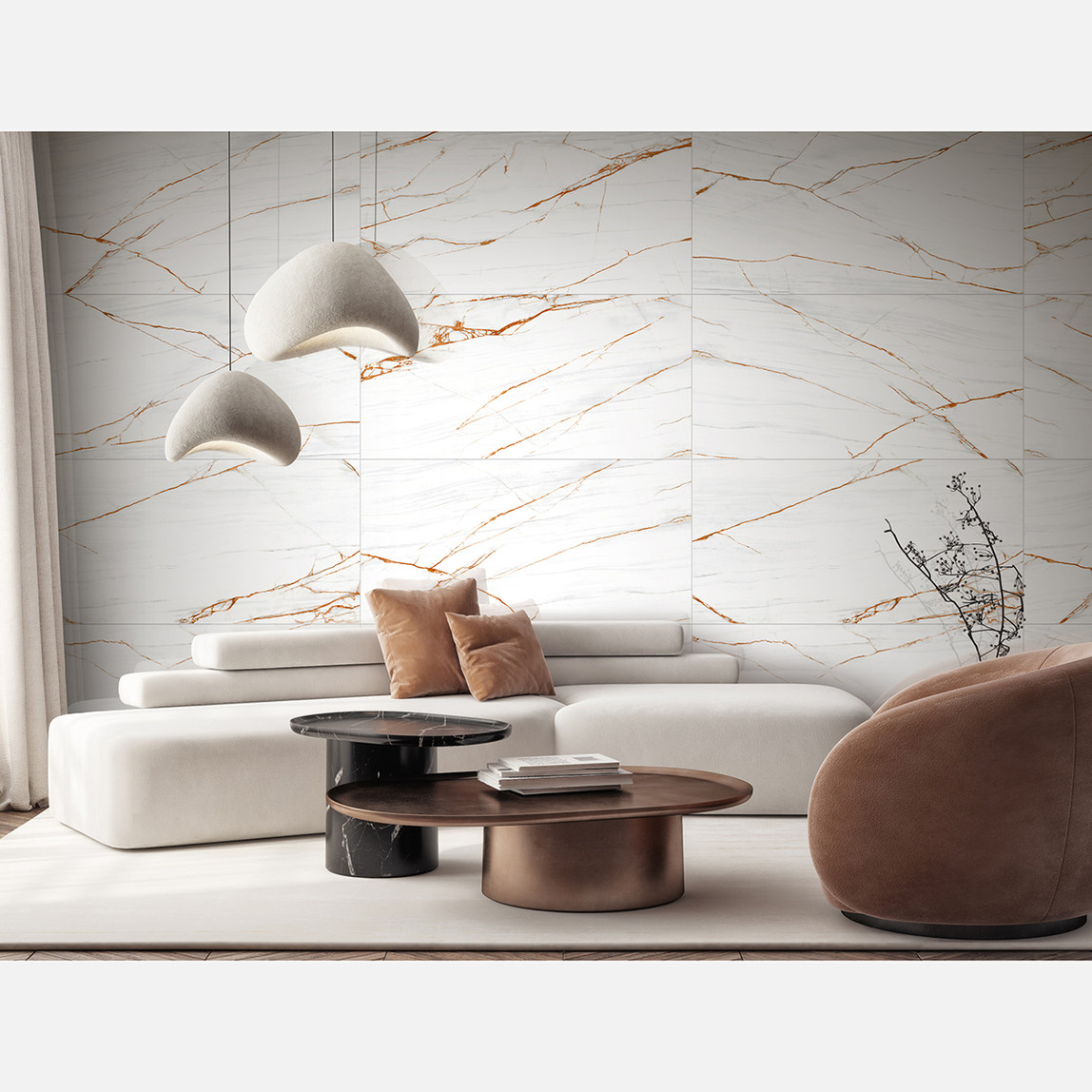    Ege Seramik Vıvıd Beyaz 60X120Cm 1,44 M2          