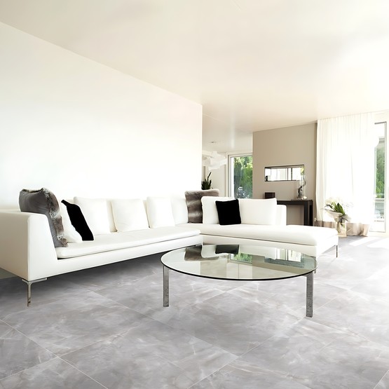 Ege Seramik Santıago Parlak Gri 60X60 1,8 M2