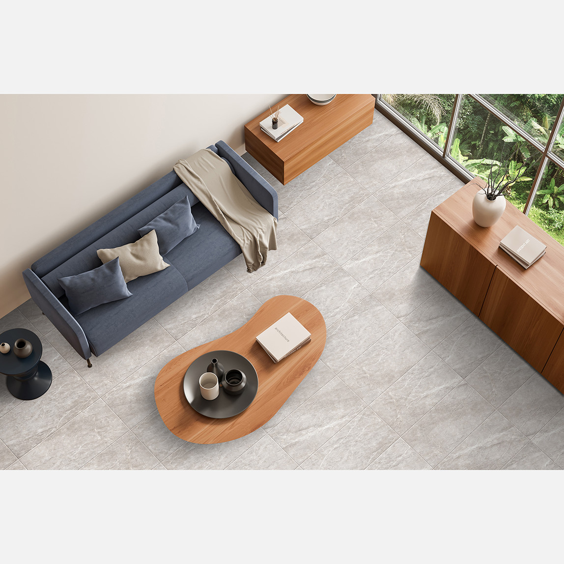    Ege Seramik Salome Gri 60X120Cm 1,44 M2           