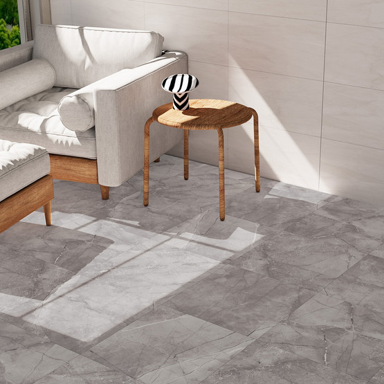 Duratiles Tuana Gri Parlak Duvar Seramiği 30x60Cm 2,16 m2   
