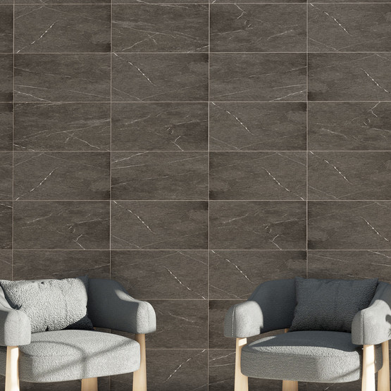Duratiles Arya Antrasit Mat Duvar Seramiği 30x60Cm 2,16 m2   