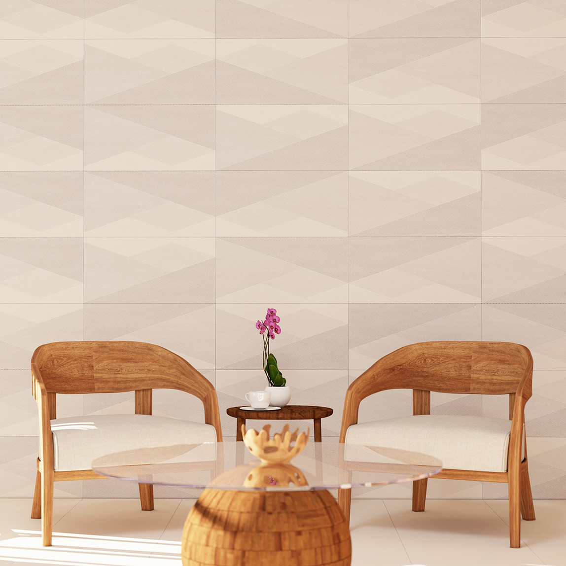    Duratiles Paris Dekor Parlak Duvar Seramiği 30x60Cm 2,16 m2   