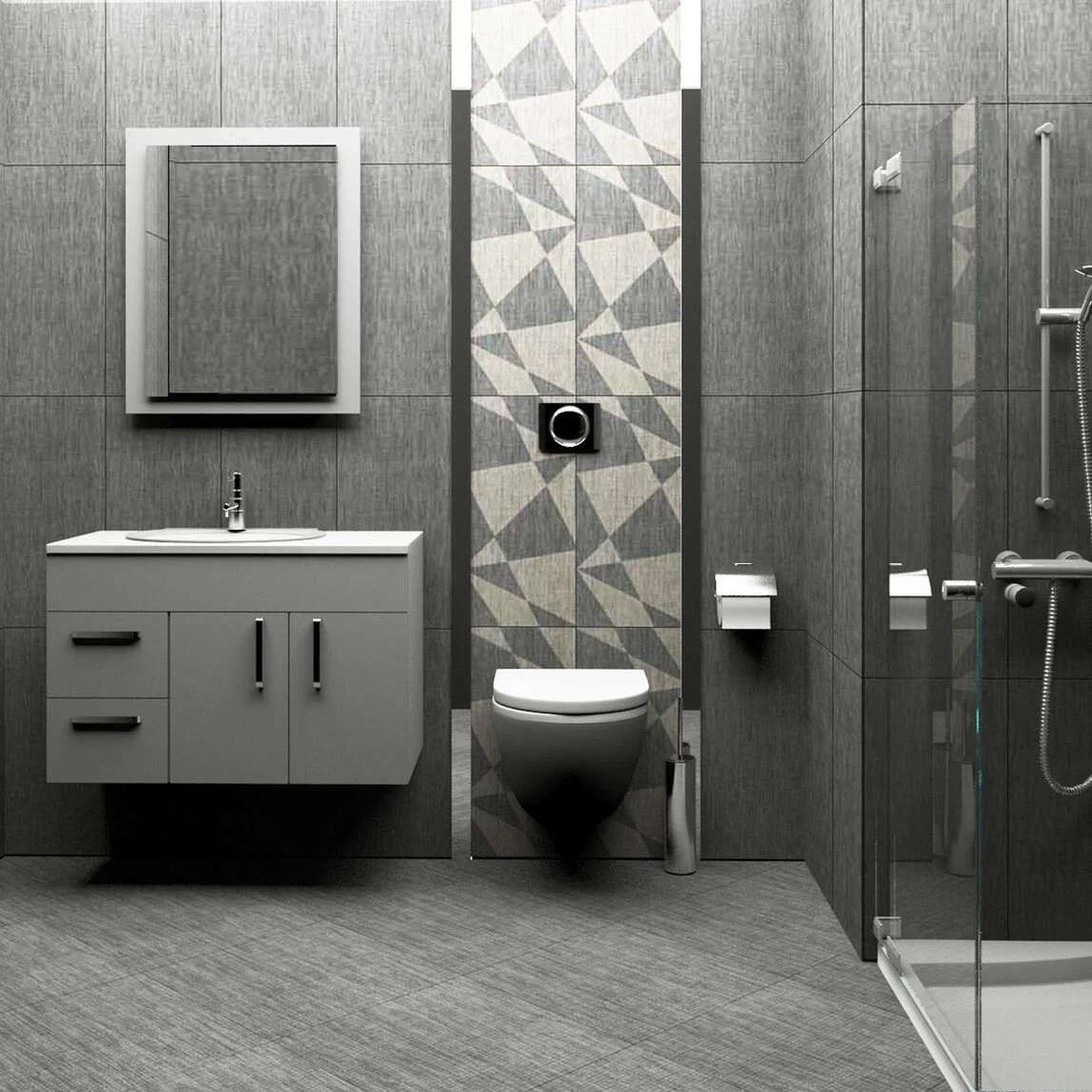   Duratiles Keten Dekor Mat Duvar Seramiği 30x60Cm 1,62 m2      
