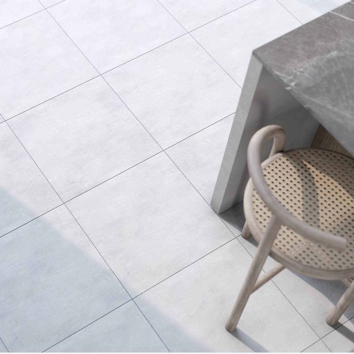    Duratiles Foder Gri Mat Yer Seramiği 45x45Cm 1,22 m2      
