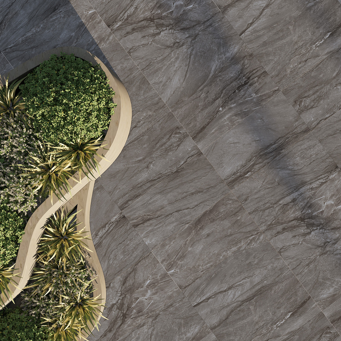    Duratiles Durban Anthracite Tam Parlak 60x120Cm 2,16 m2   