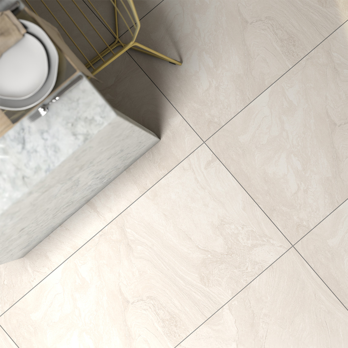    Duratiles Preat Bone Tam Parlak 60x120Cm 2,16 m2       