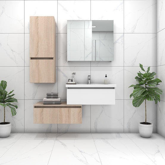 Duratiles Neo Calacatta Silver Tam Parlak 60x60Cm 1,44 m2 