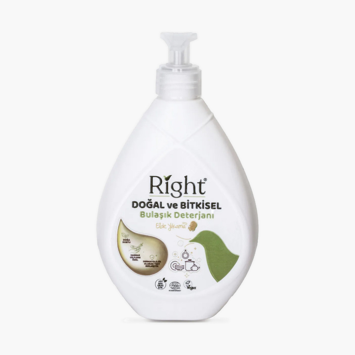    Right Doğal ve Bitkisel Bulaşık Deterjanı 