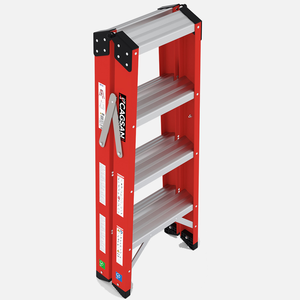    Çağsan BFC4 Fibero Elektrik Yalıtımlı 4 Basamaklı Merdiven 