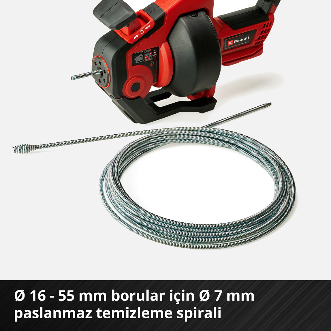    Einhell Te-Da 18/760 Li Akülü Boru Açma Makinesi Solo (Akü ve Şarj Cihazı Dahil Değildir.) 