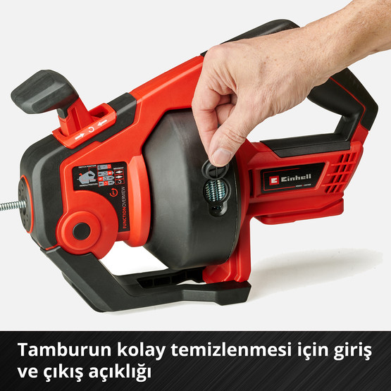 Einhell Te-Da 18/760 Li Akülü Boru Açma Makinesi Solo (Akü ve Şarj Cihazı Dahil Değildir.)
