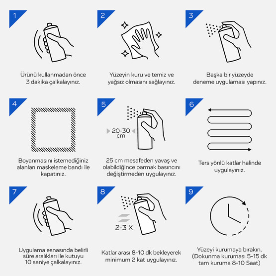 Kluger Dynamo Akrilik Düz Sprey Boya Kırmızı RAL 3001 400 ML

