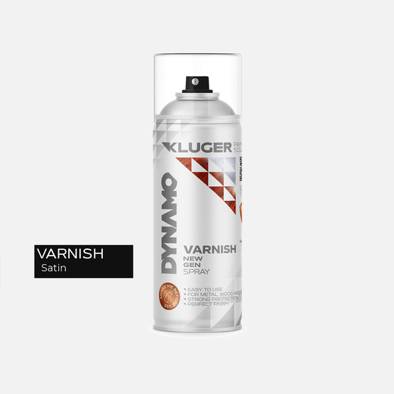 Kluger Dynamo Sprey Boya Saten Vernik Şeffaf 302 400 ML