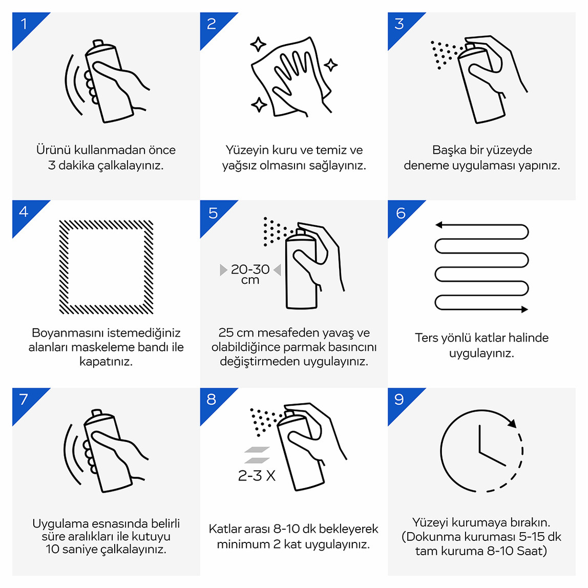    Kluger Dynamo Sprey Boya Metalik Gri 410 400 ML 