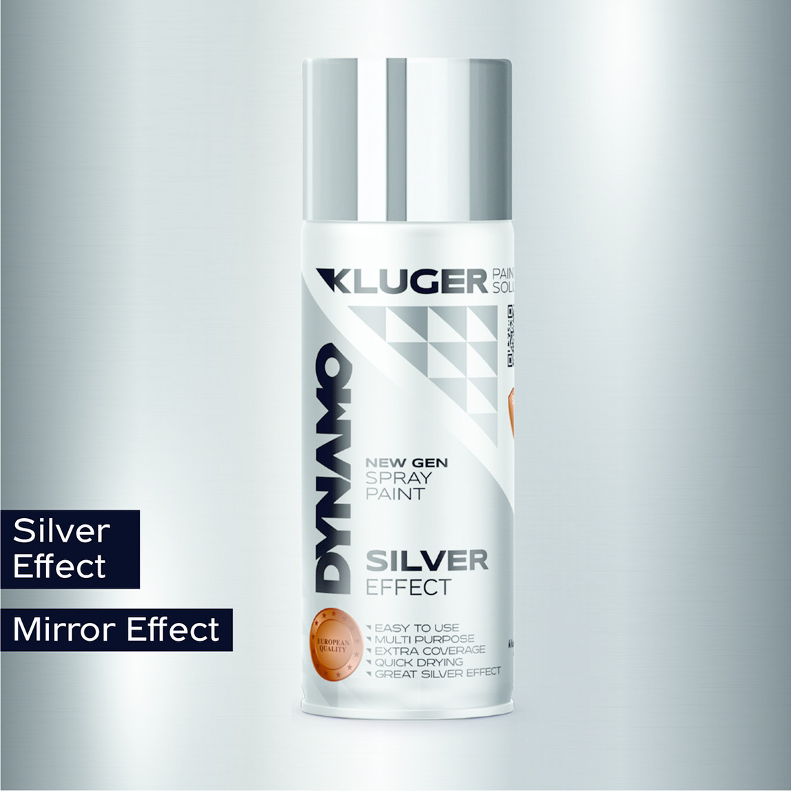    Kluger Dynamo Sprey Boya Gümüş Efekt 401 400 ML 