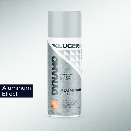 Kluger Dynamo Sprey Boya Alüminyum Efekt 402 400 ML

