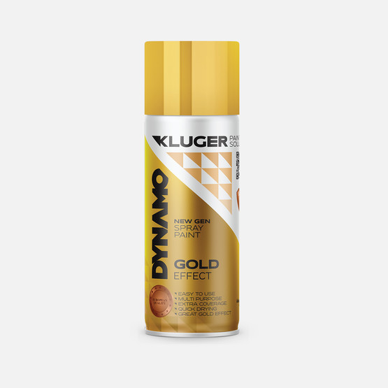 Kluger Dynamo Sprey Boya Altın Ayna Efekt 403 400 ML

