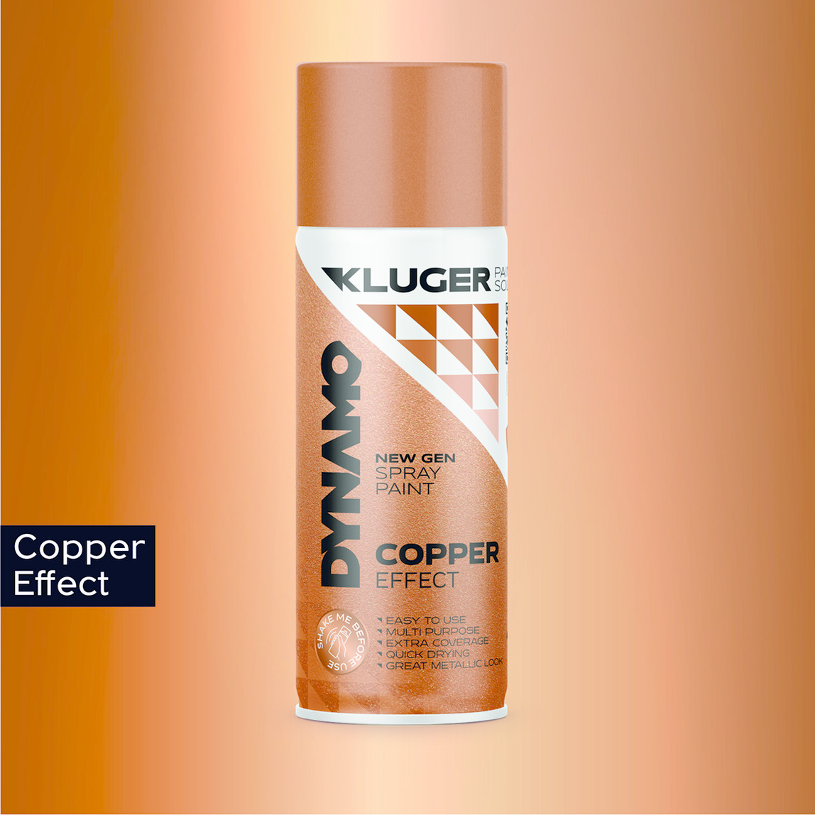    Kluger Dynamo Sprey Boya Bakır Efekt 404 400 ML 