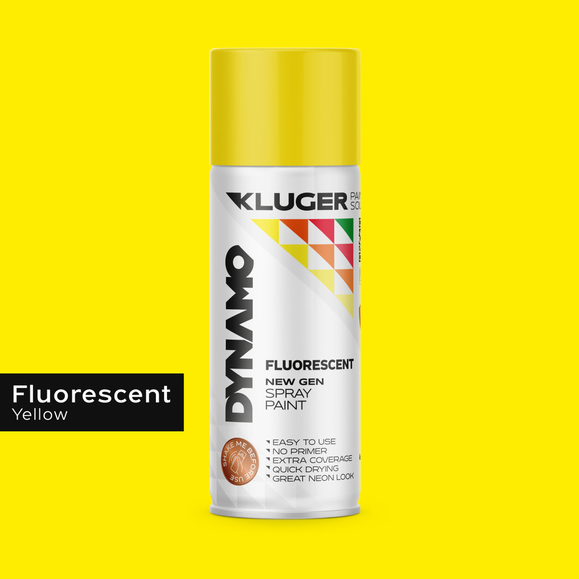    Kluger Dynamo Sprey Boya Floresan Sarı 455 400 ML

 
