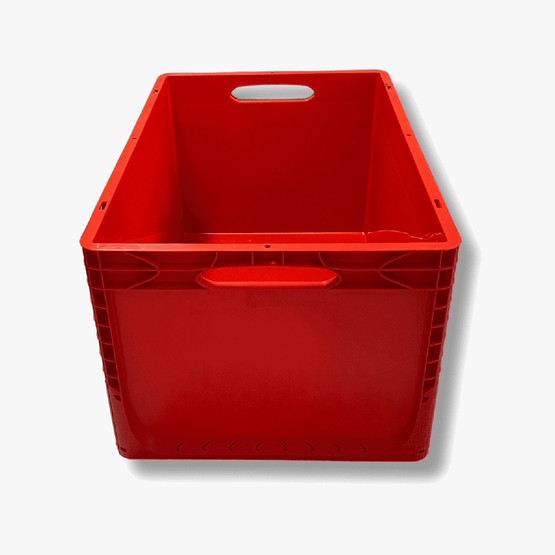 Euronorm Çok Amaçlı Taşıma ve Saklama Kasası Kırmızı 66 lt