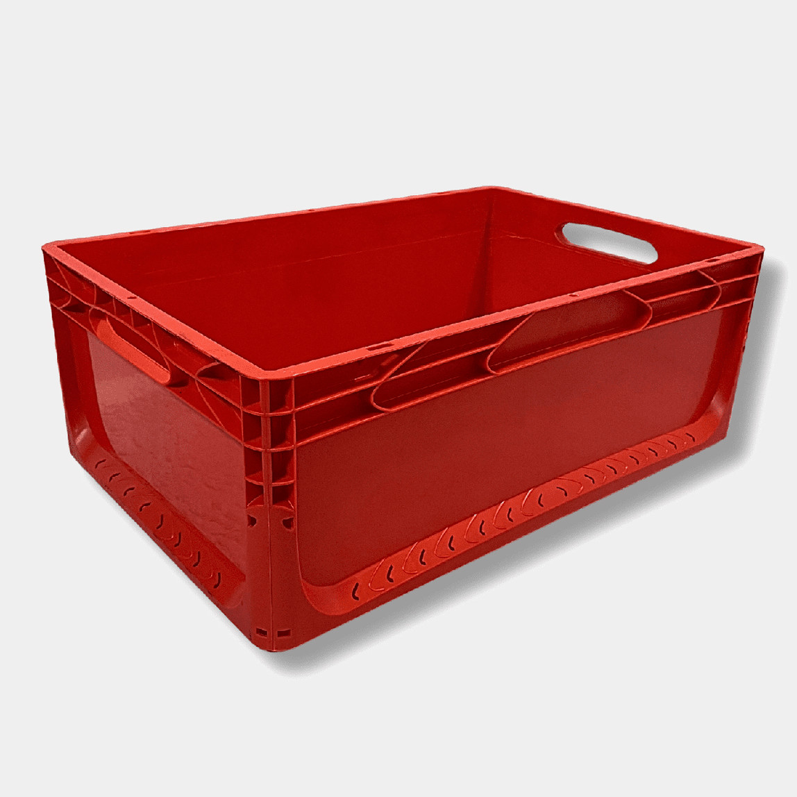    Euronorm Çok Amaçlı Taşıma ve Saklama Kasası Kırmızı 44 lt 