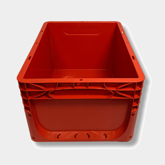 Euronorm Çok Amaçlı Taşıma ve Saklama Kasası Kırmızı 21 lt