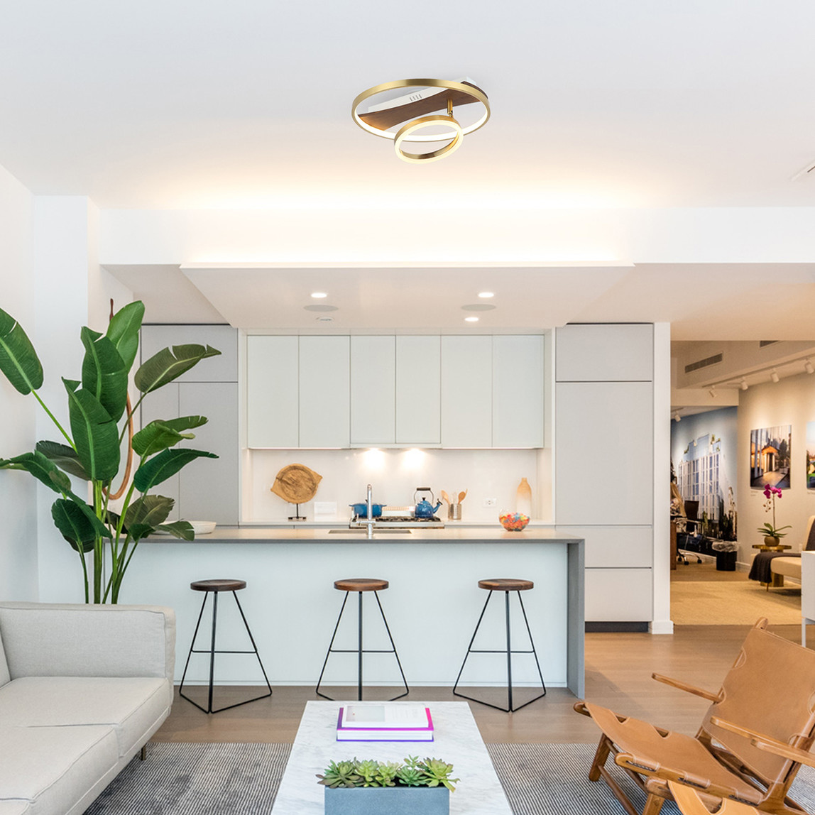    Lucea Faneta Led Plafonyer 40cm 