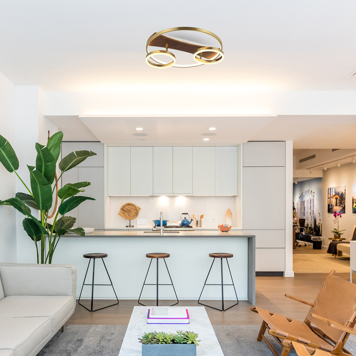    Lucea Faneta Led Plafonyer 50cm 