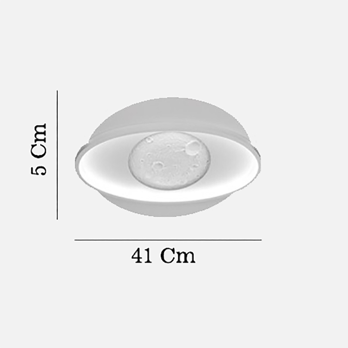    Lucea Nieva Çok Fonsiyonlu RGB Led Plafonyer 51W 