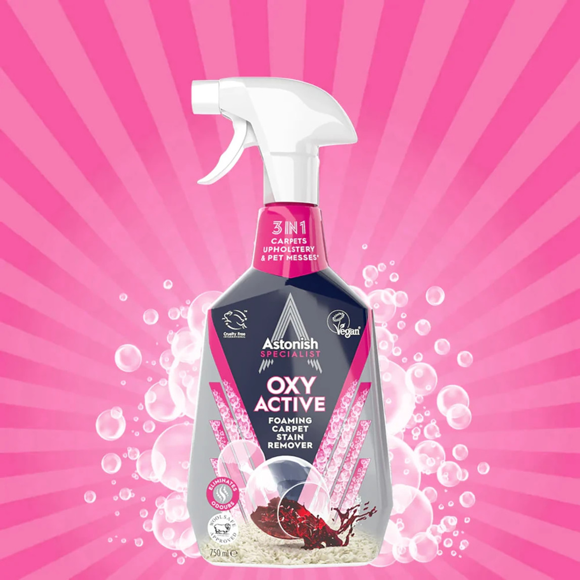    Astonish Koltuk Halı ve Duşakabin Temizleyici Set 