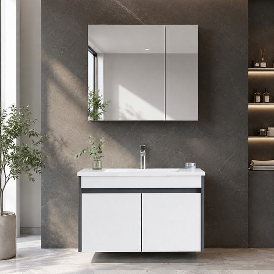 Lotus 80 cm Banyo Dolabı