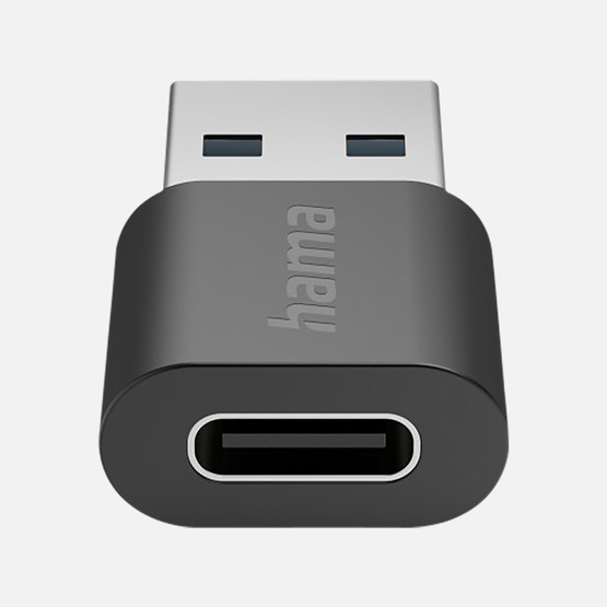 Hama USB Adaptör,USB-A Plug-USB-C Socket,USB 3.2